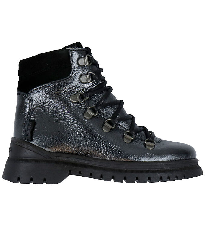 Angulus Vinterstøvler - Tex - Black Shine