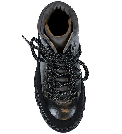 Angulus Støvler - Tex - Black Shine/Dark Grey