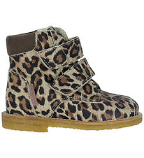 Angulus Begynderstøvler m. For - Tex - Beige Leo/Taupe Angulus Begynderstøvler m. For - Tex - Beige Leo/Taupe