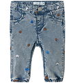 Name It Jeans - NbfRose - Light Blue Denim/Heart Emb Name It Jeans - NbfRose - Light Blue Denim/Heart Emb