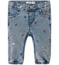 Name It Jeans - NbfRose - Light Blue Denim/Heart Emb Name It Jeans - NbfRose - Light Blue Denim/Heart Emb
