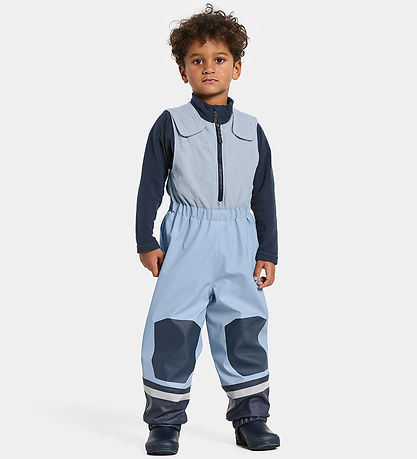 Didriksons Regntøj m. Fleece - Boardman - PU - Cloud Blue