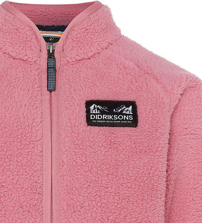 Didriksons Fleecejakke - Gibbs - Heather Pink