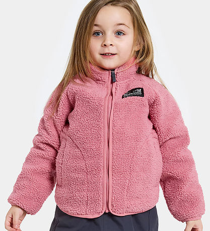 Didriksons Fleecejakke - Gibbs - Heather Pink