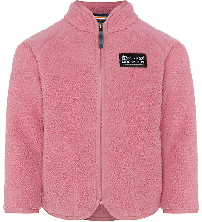 Didriksons Fleecejakke - Gibbs - Heather Pink