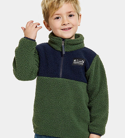 Didriksons Fleecetrøje - Gosig - Light Moss