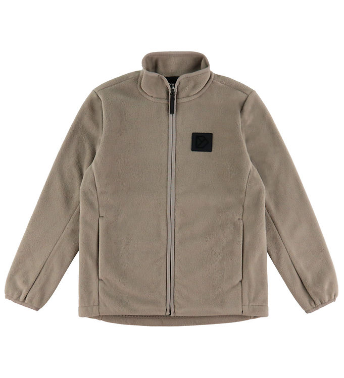 Didriksons Fleecejakke - Malakit - Ash Brown