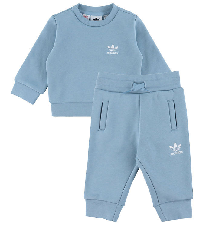 adidas Originals Sweatsæt - Trefoil - Tacblu