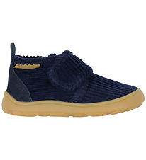 Bisgaard Hjemmesko - Barefoot - Navy Corduroy Bisgaard Hjemmesko - Barefoot - Navy Corduroy