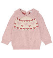 Hust and Claire Bluse - Strik - HCPusle - Adobe Rose Hust and Claire Bluse - Strik - HCPusle - Adobe Rose