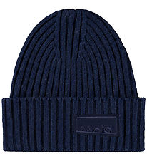 Molo Hue - Viskose/Nylon - Rib - Karli - Night Navy Molo Hue - Viskose/Nylon - Rib - Karli - Night Navy