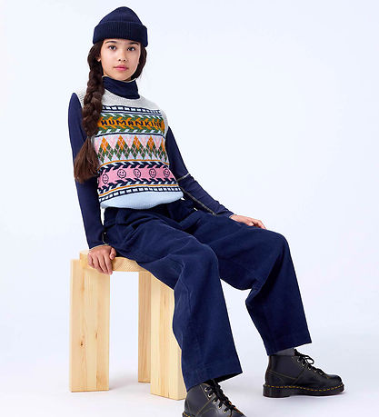 Molo Hue - Viskose/Nylon - Rib - Karli - Night Navy
