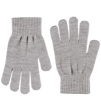 Molo Handsker - Akryl/Uld - Kiddy - 2-pak - Grey melange