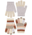 Molo Handsker - Strik - Kei - 2-pak - Lilac Marble Molo Handsker - Strik - Kei - 2-pak - Lilac Marble