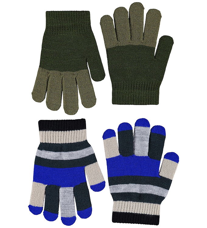 Molo Handsker - Strik - Kei - 2-pak - Dark Forest