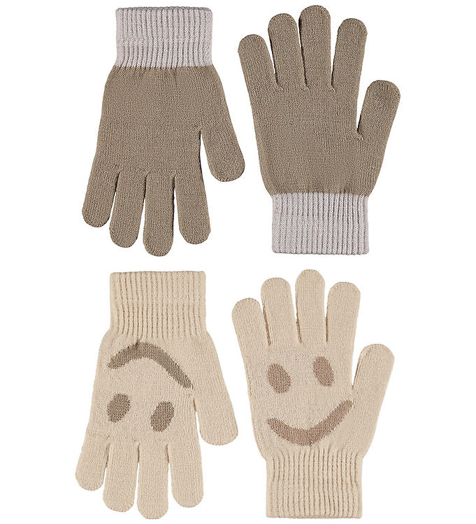 Molo Handsker - Strik - Kello - 2-pak - Vanilla