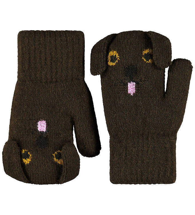 Molo Luffer m. For – Strik – Kenau – Dark Cocoa m. Hund