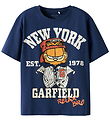 Name It T-shirt - NkmAbbas Garfild - Blueprint Name It T-shirt - NkmAbbas Garfild - Blueprint
