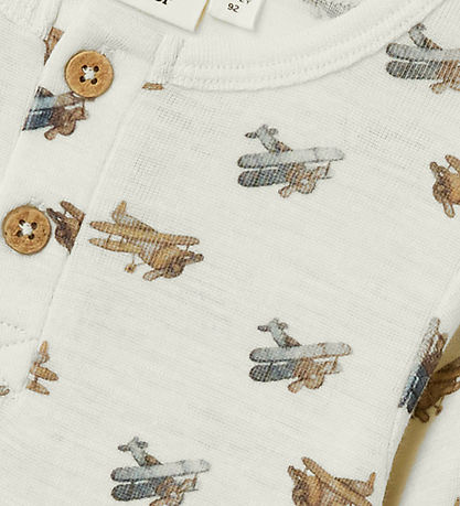 Lil' Atelier Bluse - Uld/Modal - NmmNalu - Turtledove/MELANGE