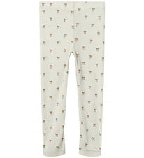 Lil' Atelier Leggins - Uld/Modal - NmfNalu - Turtledove/MELANGE Lil' Atelier Leggins - Uld/Modal - NmfNalu - Turtledove/MELANGE