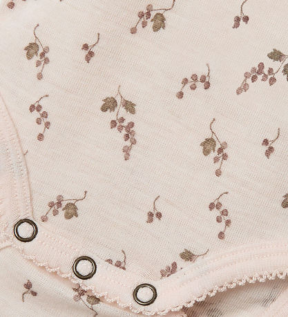 Lil' Atelier Body l/æ - Uld - Noos -  NbfNoel - Morganite/BERRY