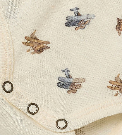 Lil' Atelier Body l/æ - Uld/Modal - Noos - NbmNalu - Turtledove/
