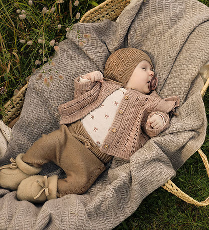 Lil' Atelier Body l/æ - Uld/Modal - Noos - NbfNalu - Turtledove/