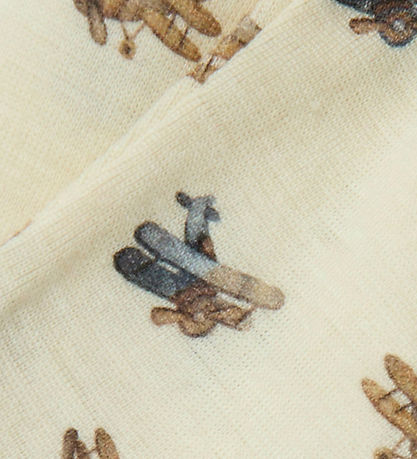 Lil' Atelier Leggings - Uld/Modal - Noos - NbmNalu - Turtledove/