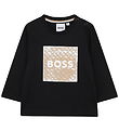 BOSS Bluse - Sort m. Print BOSS Bluse - Sort m. Print