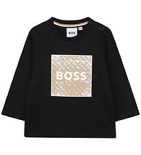 BOSS Bluse - Sort m. Print BOSS Bluse - Sort m. Print