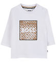 BOSS Bluse - Hvid m. Print BOSS Bluse - Hvid m. Print