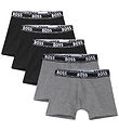 BOSS Boxershorts - 5-pak - Sort/Gråmeleret BOSS Boxershorts - 5-pak - Sort/Gråmeleret