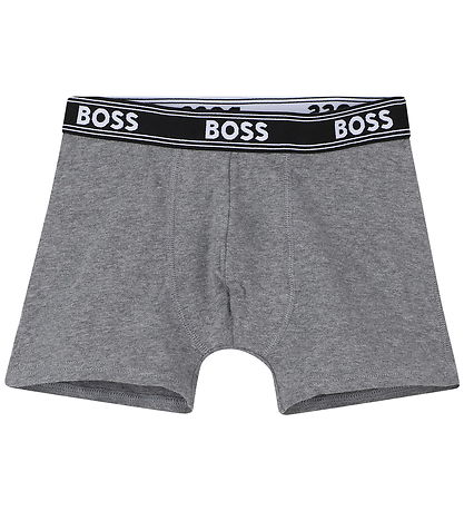 BOSS Boxershorts - 5-pak - Sort/Gråmeleret