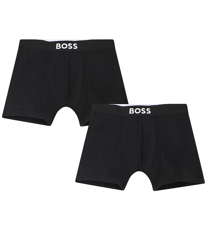 BOSS Boxershorts - 2-pak - Sort