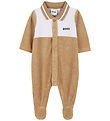 BOSS Gaveæske - Natdragt - Velour - Cookie/Hvid BOSS Gaveæske - Natdragt - Velour - Cookie/Hvid