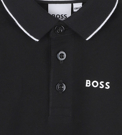 BOSS Polobluse - Sort