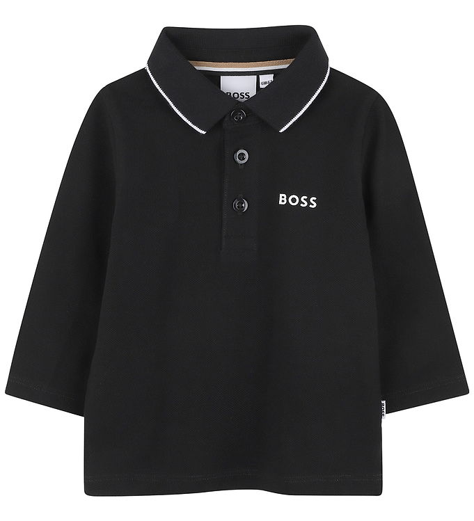 BOSS Polobluse - Sort