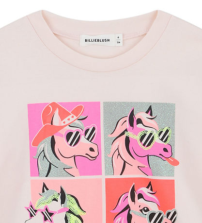 Billieblush Bluse - Pink Courage m. Print