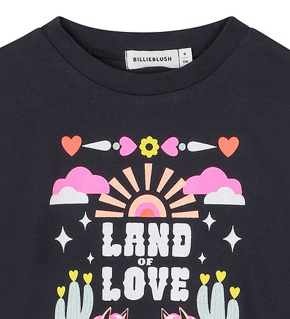 Billieblush Bluse - Schwarz m. Print
