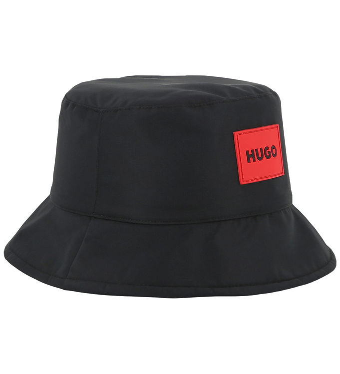 HUGO Bøllehat - Vendbar - Softshell/Fleece - Sort