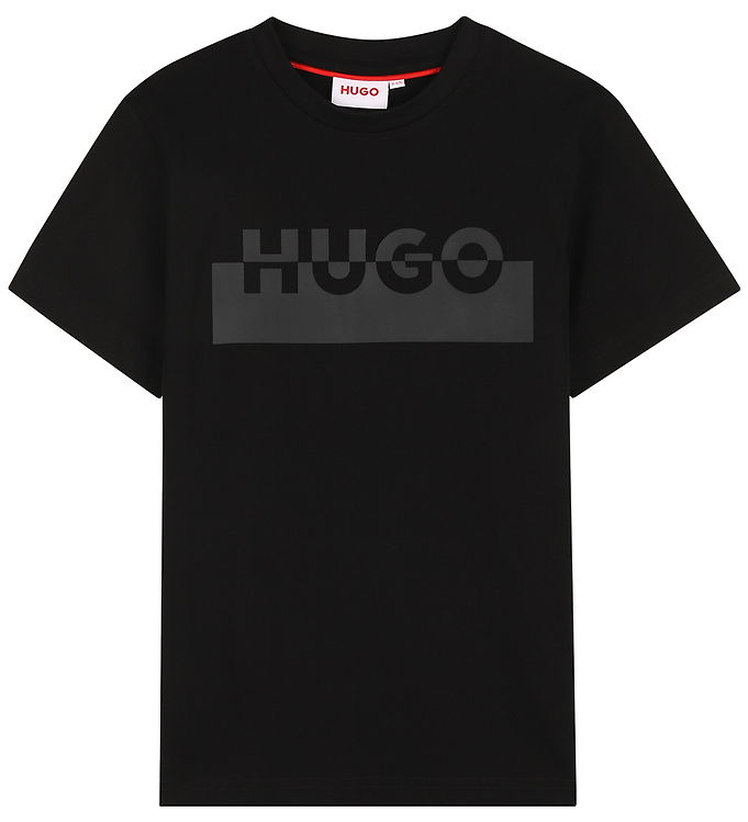 HUGO T-shirt - Sort m. Print