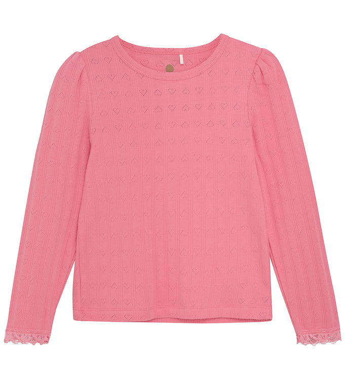 En Fant Bluse - Confetti m. Hulmønster