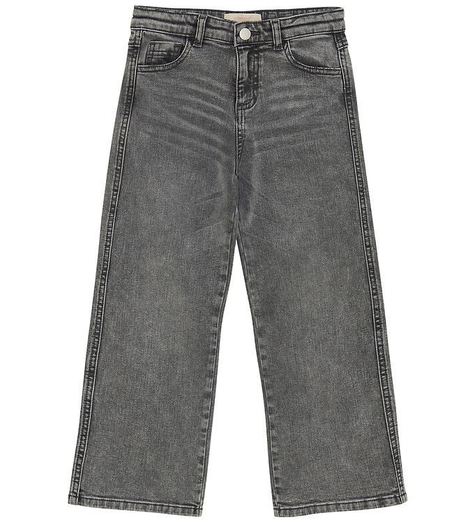 Creamie Pige Jeans - Light Grey Denim - 116