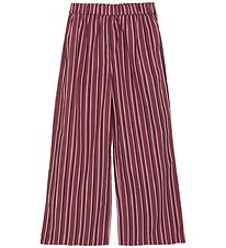 Creamie Bukser - Woven Stripe - Crushed Berry Creamie Bukser - Woven Stripe - Crushed Berry