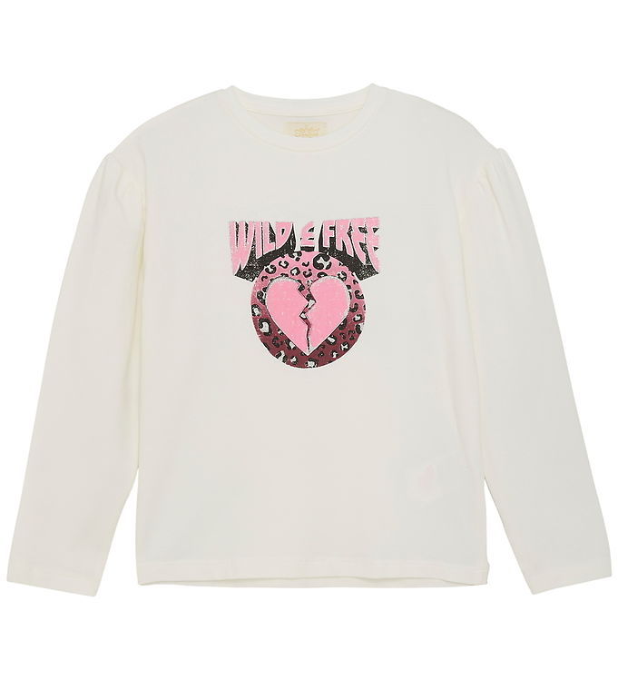 Creamie Bluse - Cloud m. Print