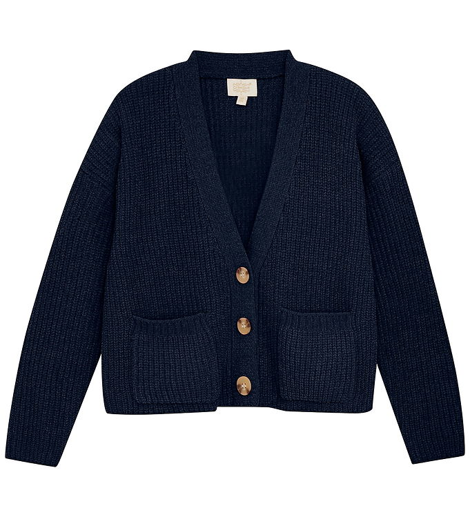 Creamie Cardigan - Strik - Black Iris