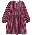 Creamie Kjoler - Dress Woven Stripe - Crushed Berry Creamie Kjoler - Dress Woven Stripe - Crushed Berry