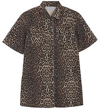 Creamie Kjole - Denim - Brown Leo Creamie Kjole - Denim - Brown Leo