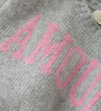 Creamie Bluse - Strik - Wild Rose
