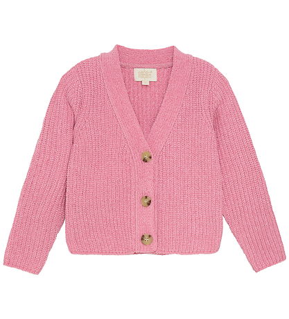 Creamie Cardigan - Strik - Wild Rose